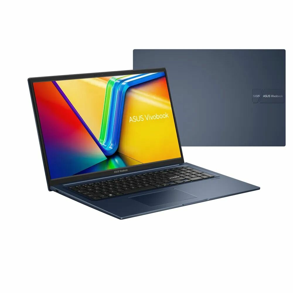 Ноутбук ASUS Vivobook 17 X1704VA (Intel Core i5-1335U/17.3" FHD IPS/1920х1080/16GB/512GB SSD/Intel Iris Xe Graphics/Windows 11 Pro) Цвет: Quiet Blue.