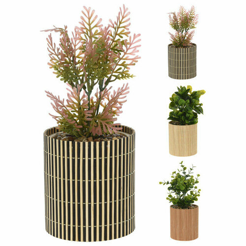 Растение искусственное в кашпо 26см в асс-те 1838₽