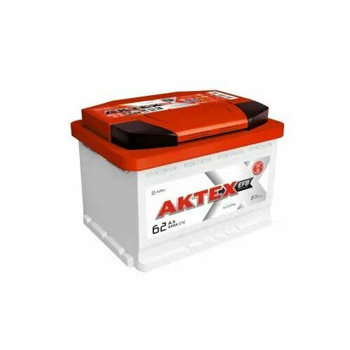 Аккумулятор 62 А/ч о. п. Актех EFB ток 610 242x175x175 низкий