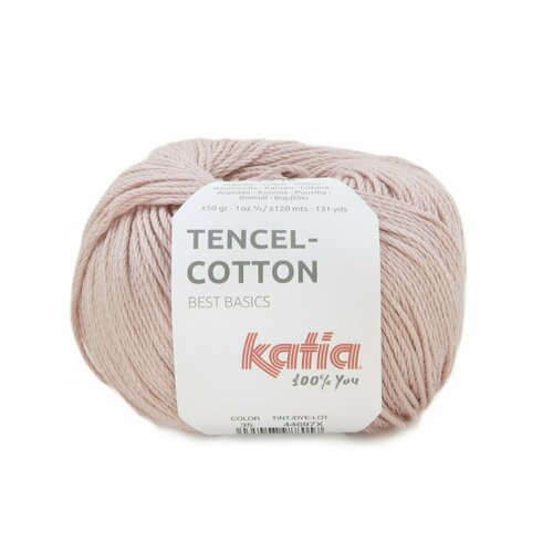 Пряжа для вязания Katia Tencel-Cotton (35 Medium rose)
