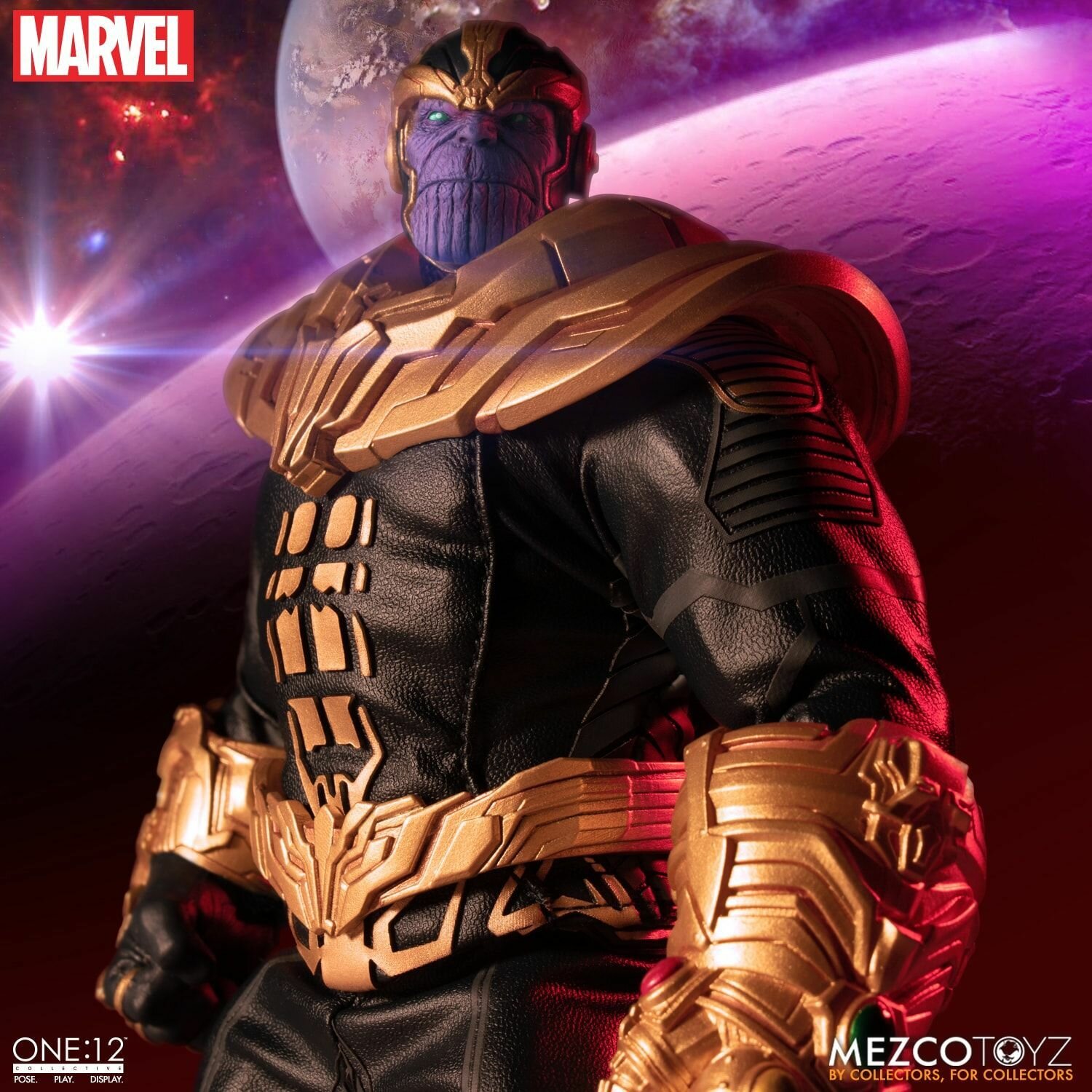 Фигурка Танос Безумный Титан -Марвел. Thanos the Mad Titan - Marvel. Mezco Toyz.