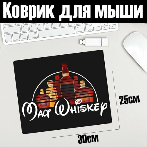 Коврик для мыши 30x25 с принтом Скрудж