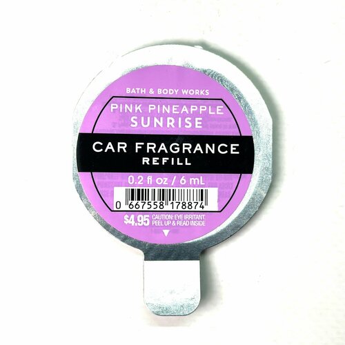 Bath and Body Works рефил для автомобильного ароматизатора Pink Pineapple Sunrise 1100₽