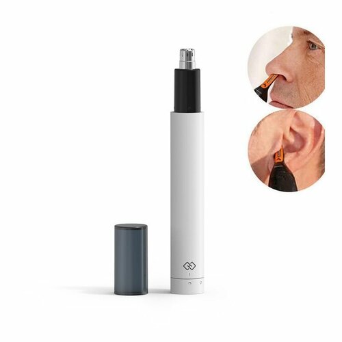 Триммер для носа Huanxing Mini Electric Nose Hair Trimmer, Белый + Черный