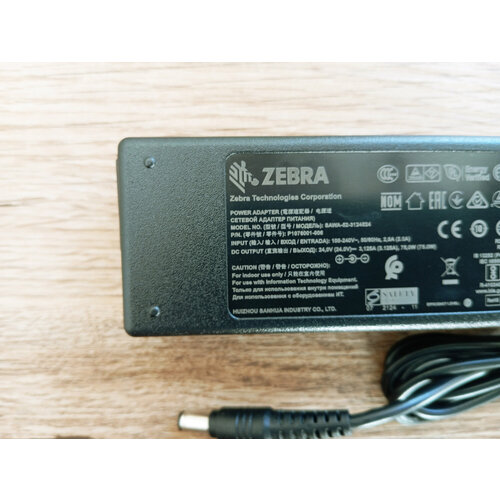 Блок питания для принтера Zebra 24V 3125A SАWА-52-312524 Р1076001-006 1990₽