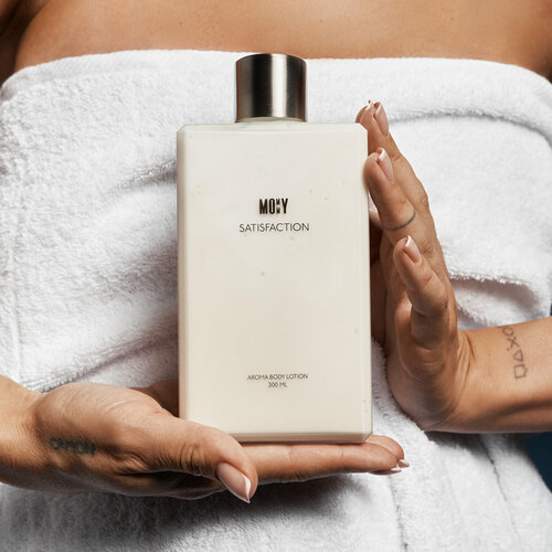 MOMMY Сменный блок/рефил липидовосстанавливающего арома-лосьона для тела SATISFACTION от Илоны Дрожь, 300 мл