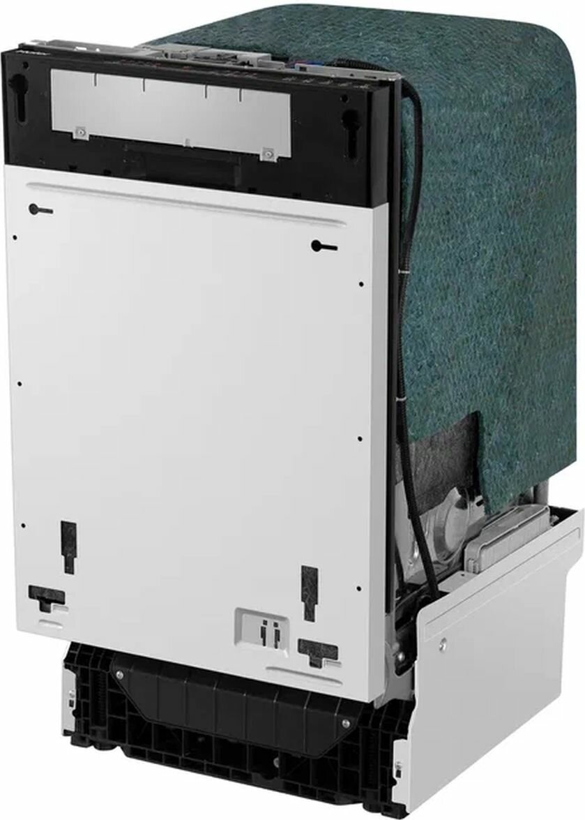Встраиваемая посудомоечная машина Haier HDWE10-292RU 45 см, серебристый, черный