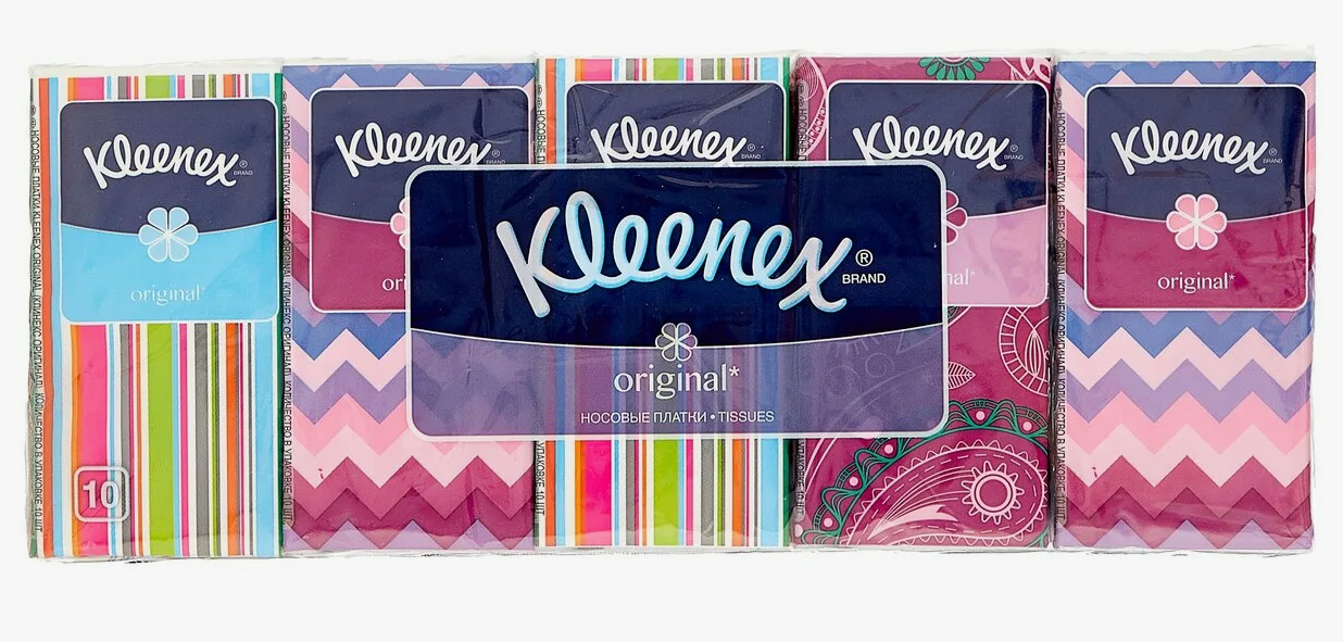 Kleenex Носовые платки Original 100 штук в упаковке