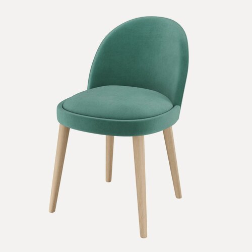Изображение товара Стул мягкий PAFUTTI, тон натуральное дерево бирюзовый MUCHIO 16