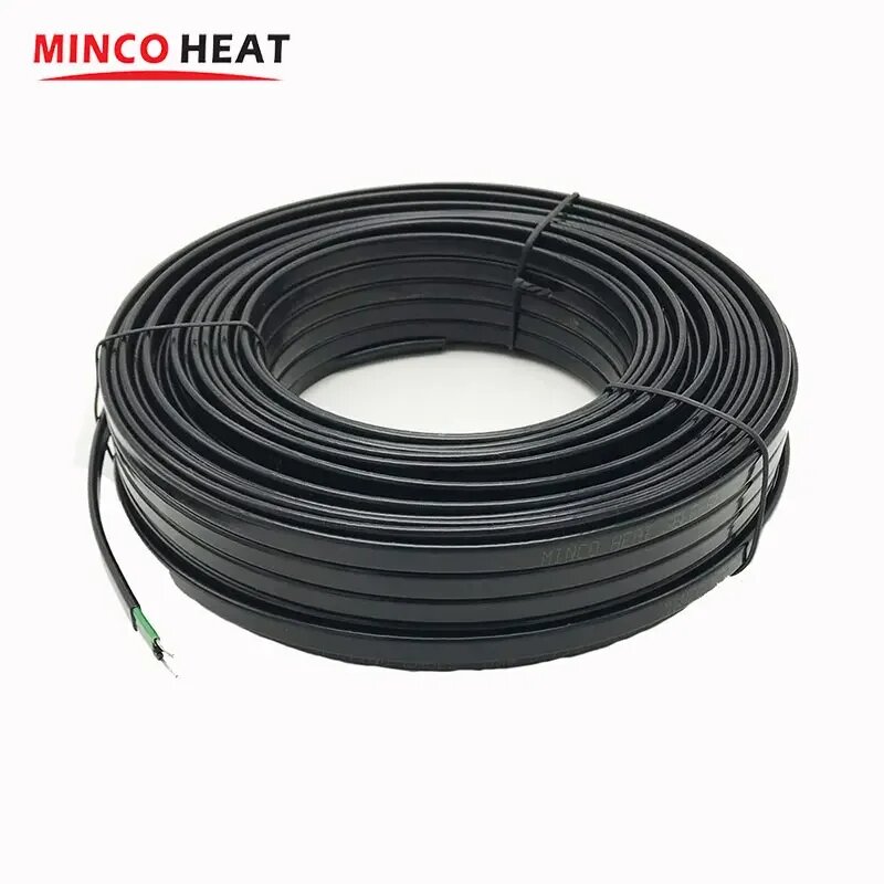 MINCO HEAT саморегулирующийся нагревательный кабель DXW-J730 12В 24В 110В 220В, 220V 25W 5m