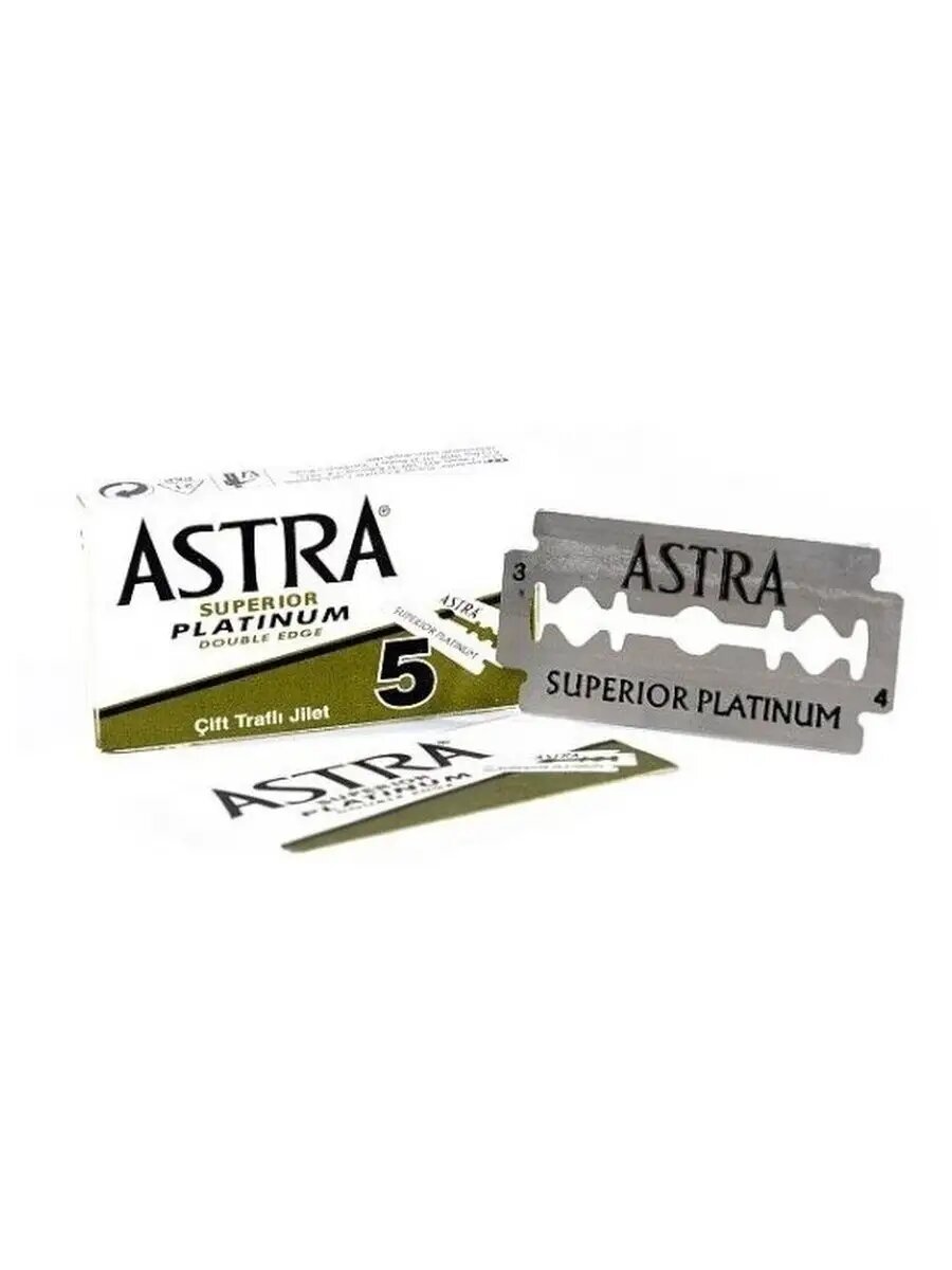 Лезвия "Astra" для бритвы - 100 лезвий в упаковке — фото 1