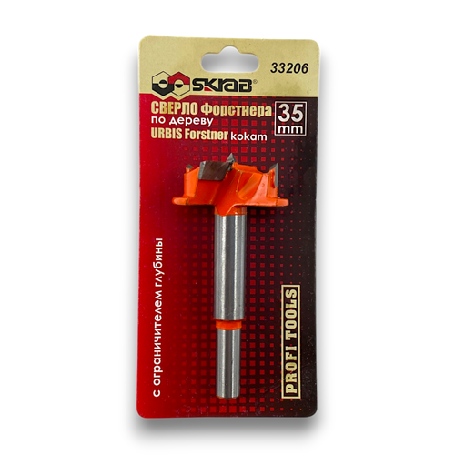 Фреза Форстнера 35мм с ограничителем 33206 686₽