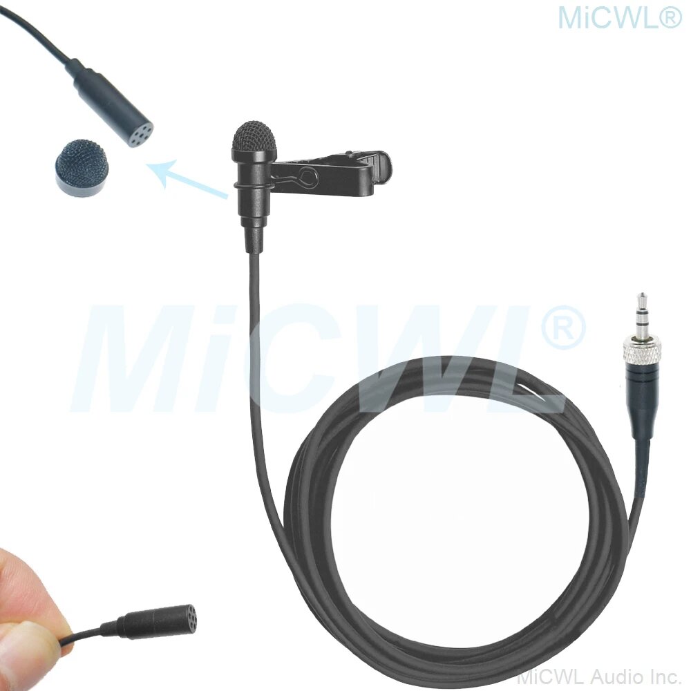 Черный петличный микрофон ME2 для беспроводной системы микрофонов Sennheiser G2 G3 G4 MKE2 с клипсой