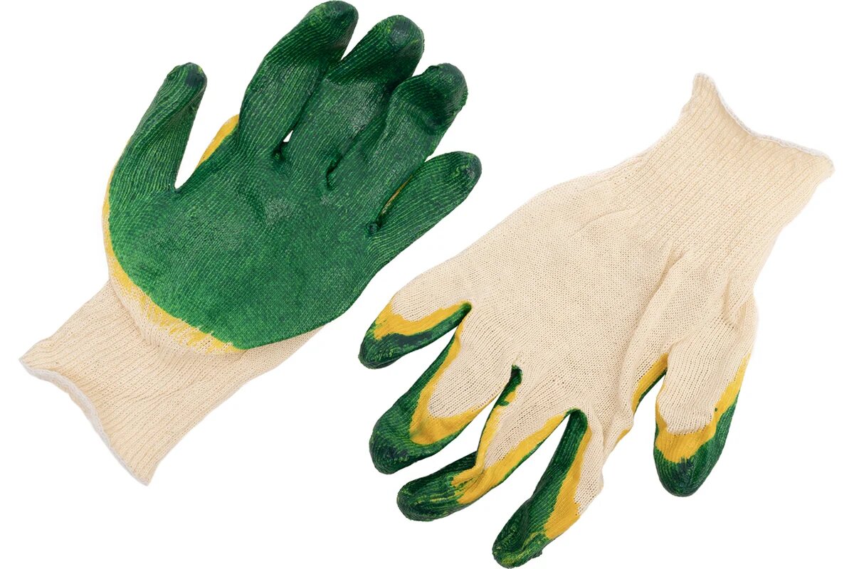 Перчатки с двойным латексным обливом Gigant 200 пар GGL-16_200