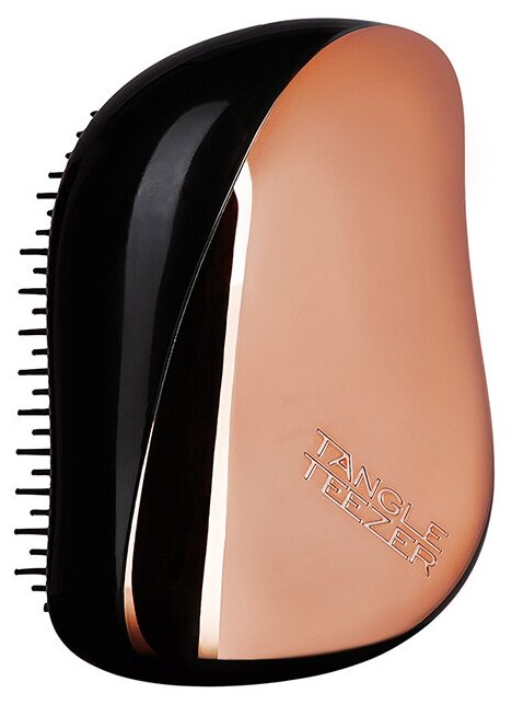 Аксессуары Tangle Teezer Compact Styler Rose Gold - Расческа для волос, цвет розовое золото-черный — фото 1