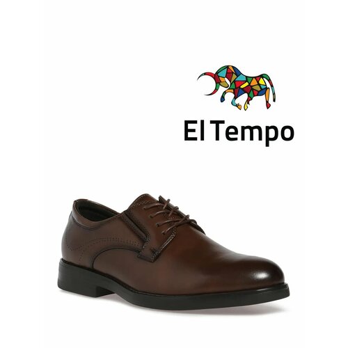 фото Полуботинки el tempo, размер 41, коричневый