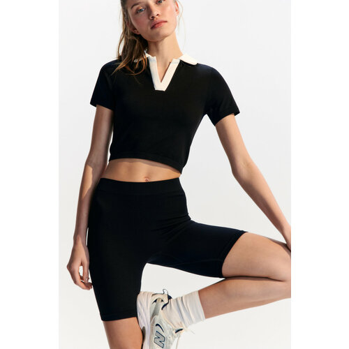 фото Футболка спортивная befree sport, размер m/l, черный