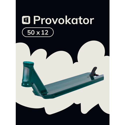 Дека для трюкового самоката Tech Team Provokator 50x12 Sea Blue