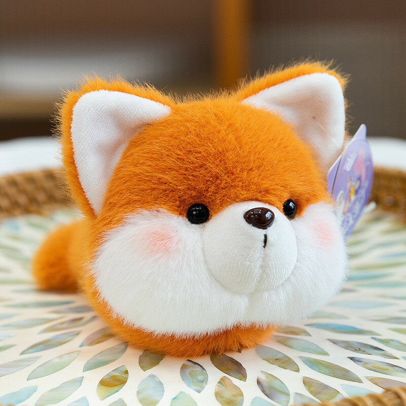 Магнит для холодильника мягкий короткий плюш слон кот медведь с магнитной фиксацией для кухни, лиса