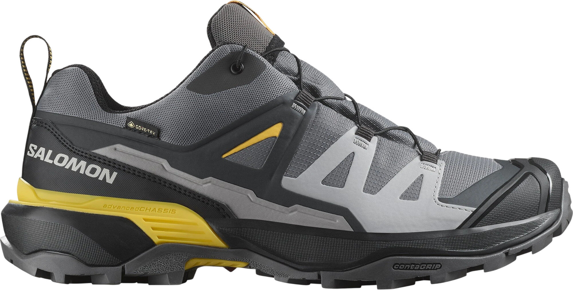 Кроссовки Salomon X Ultra 360 Gtx полнота F (EU)/ на среднюю стопу размер 11.5 UK серый