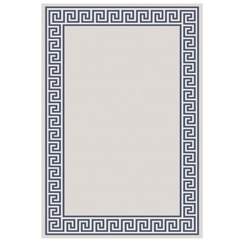 Ковёр Kitroom Флурлюкс Сизаль 80x150 прямоугольный кремовыйсиний 51407 50611 902₽