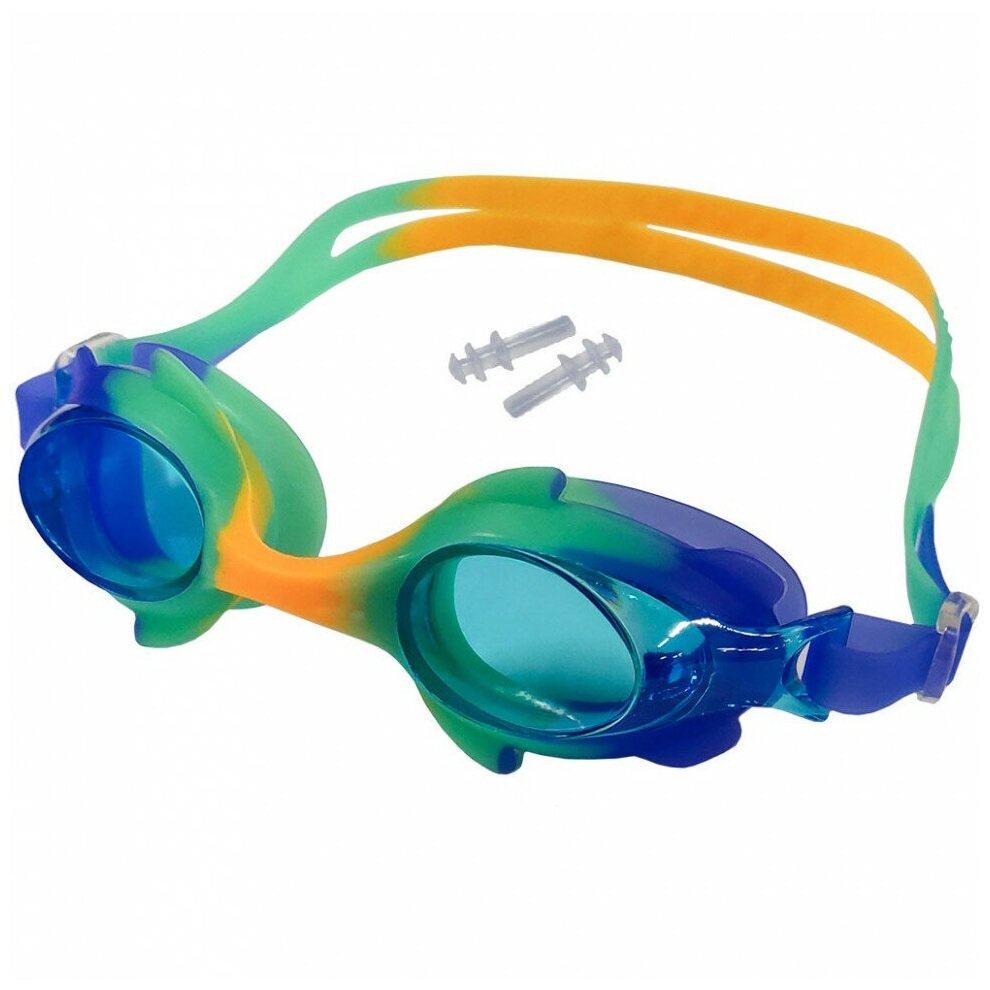 Очки для плавания детские B31570-5 (зелено/сине/желтые Mix-5)