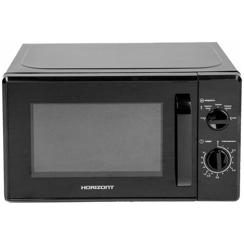 Микроволновая печь HORIZONT 20MW700-1378АAB объем 20 л мощность 700 Вт механическое управление черная 1987200₽
