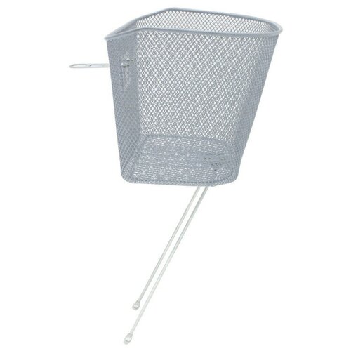 фото Корзина на велосипед передняя jl-024 серая нет бренда