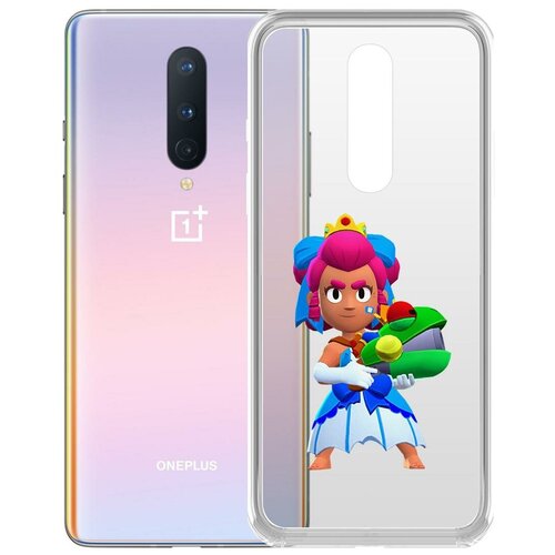 фото Чехол-накладка clear case brawl stars-принцесса шелли для oneplus 8 krutoff group