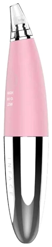 Аппарат для косметологии InFace Black Head Gauge MS7000, розовый - фотография № 2
