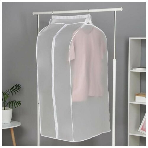 фото Чехол для одежды, цвет белый, 60×100×50 см вселенная порядка