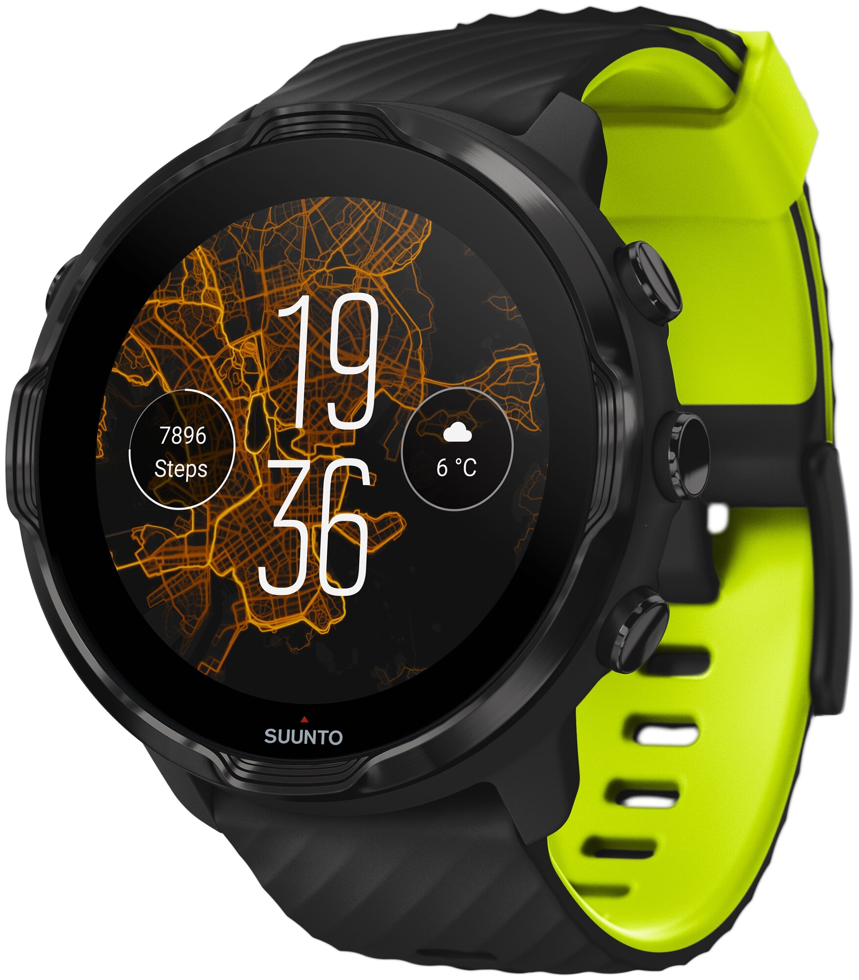 Часы Suunto 7 Black Lime