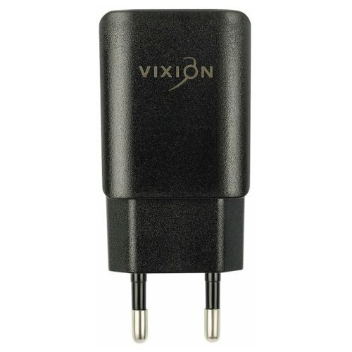 фото Сетевое зарядное устройство vixion l2 2usb 1.2a (черное) без бренда