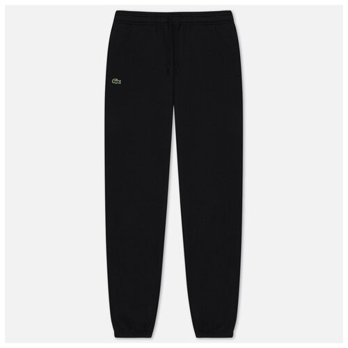 фото Мужские брюки lacoste sport fleece tennis чёрный , размер xl