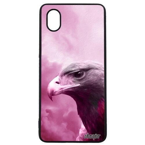 фото Защитный чехол на мобильный // samsung galaxy a01 // "орел" дизайн царь, utaupia, розовый