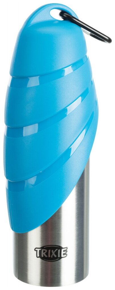 Бутылка дорожная с миской, Trixie (товары для животных, цвет может отличаться, 750 мл, 24606)