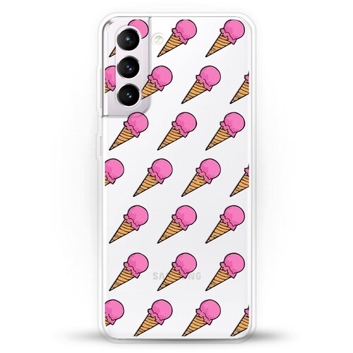 фото Силиконовый чехол мороженое на samsung galaxy s21 andy & paul