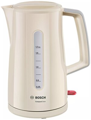 Чайник электрический Bosch TWK3A017, 2400Вт, бежевый(Б/У)