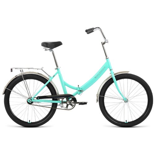 Велосипед FORWARD Valencia 24 10 2022 городской подростковый рама 16 колеса 24 мятныйсерый 137кг RBK22FW24069 1235000₽