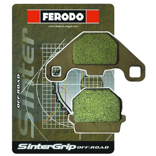Тормозные колодки дисковые, FERODO(FDB2176SG)