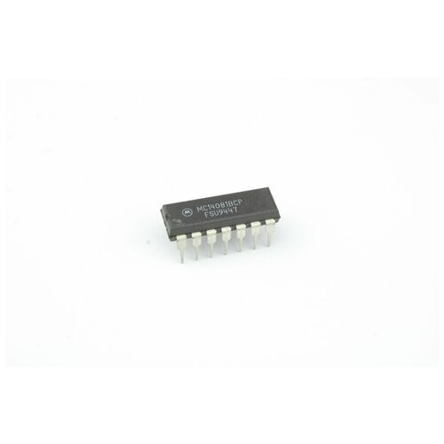 Микросхема MC14081BCP 100 шт партия mc74vhc1g00dft2g sc 70 5 marking v1 logic gates 2 5 5 v single 2 входная nand рабочая температура 55 c 125 c