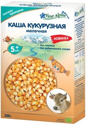 Каша Fleur Alpine молочная кукурузная, с 5 месяцев, 200 г