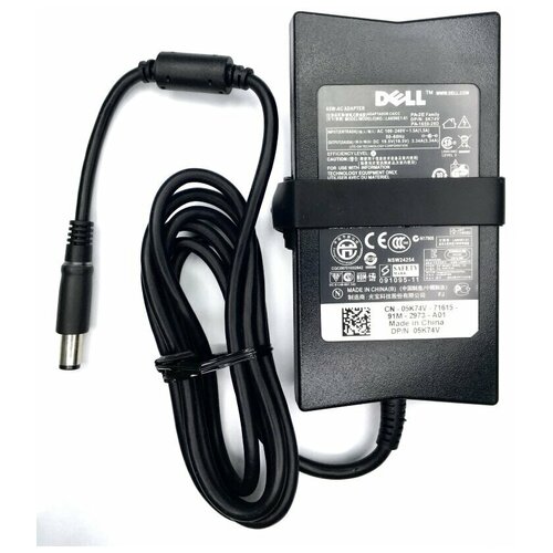 Блок питания (зарядное устройство) для ноутбука Dell P40F 19.5V 3.34A (7.4-5.0) 65W Slim
