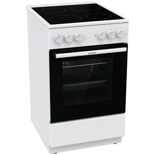 Плита Электрическая Gorenje Essential GEC5A41WG белыйчерный стеклокерамика 5738000₽