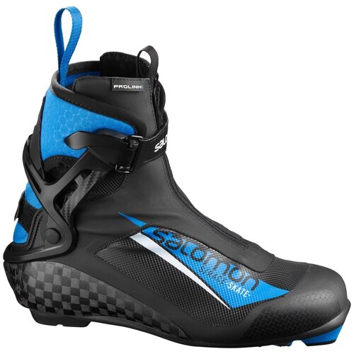 фото Ботинки лыжные nnn коньковые, salomon, rs skate prolink 405543, black/blue, (11 uk)