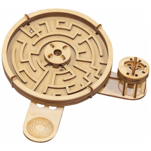 Головоломка Лабиринт из дерева UNIWOOD 