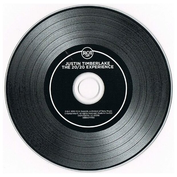 JUSTIN TIMBERLAKE - The 20/20 Experience - Part 2 (CD)