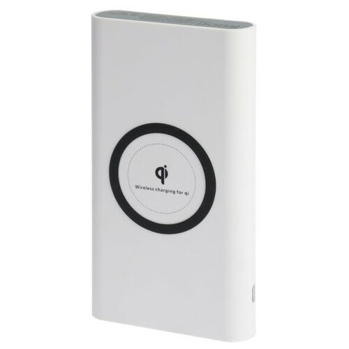 Внешний аккумулятор LuazON PB-31 8000 мАч USB microUSB Type-C беспроводная зарядка микс 2395₽