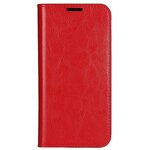 Чехол-книжка для iPhone 11, боковой, экокожа, красный - изображение
