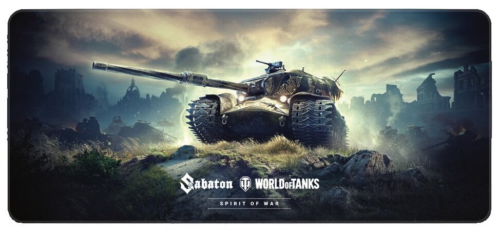 Коврик для мыши World of Tanks Sabaton Spirit of War Limited Edition X-Large